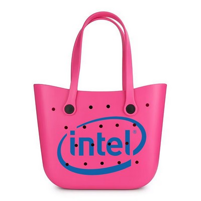 EVA Beach Tote Bag – Waterproof Custom Logo Bogg Style Bag