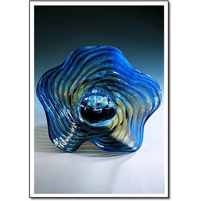 Whirlpool Art Glass Bowl w/o Marble Base (6.5"x3.5")