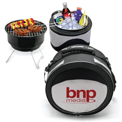 2" 1 Cooler/BBQ Grill Combo
