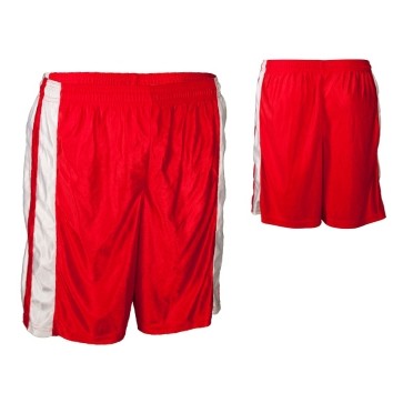 Youth Cool Mesh Short w/ Contrasting Side Panel & Piping (7" Inseam)