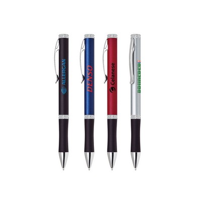 Aluminum Diamond Ballpoint Twist Metal Pen