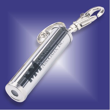 Chrome Plated Kaleidoscope Key Ring