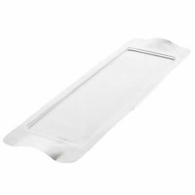 Mod18 Brushed Stainless Steel Narrow Rectangular Tray