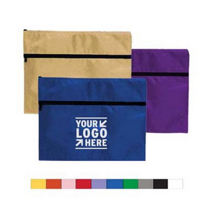 Utility Bag With 2 Zipper Pockets