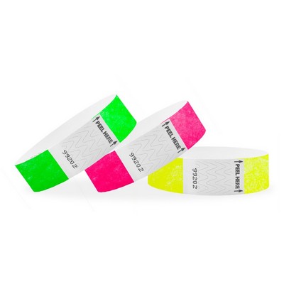 1" Tyvek® Tab-Free Wristbands
