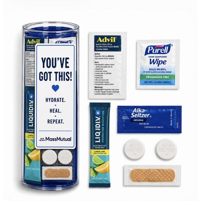 Wellness Kit with Liquid IV, Advil, Alka-Seltzer & Essentials