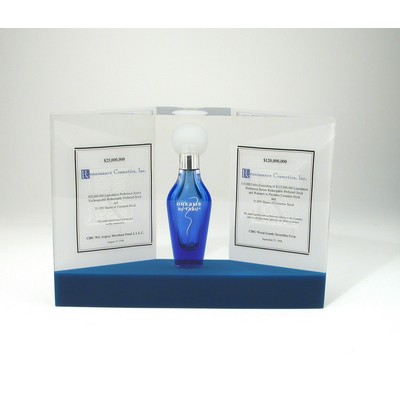 Trapezoid Lucite® Embedment Award (8 1/2" x 6" x 2 1/4")