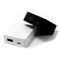 2600 mAh Puck Shaped Power Bank