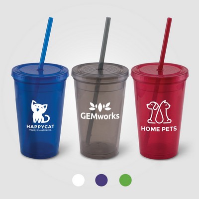 Explore - 16 oz. Double Wall Tumbler - Silkscreen