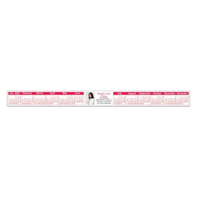 Keyboard/Monitor Calendar | Rectangle | 1 1/8" x 13 1/2" | Full Color