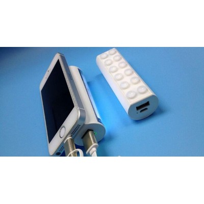 Advertising Light Box 2600mAh Power Bank w/Suction Cups