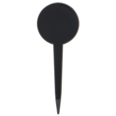 2" Short Round Head Food Pick with 1 Color Imprint