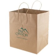 Blank Jumbo Gusset Take Out Bag