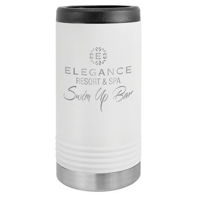 White Polar Camel Slim Beverage Holder