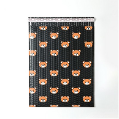 7.9 x 9.9" Black Poly Bubble Mailer Self Seal Padded Envelopes for Shipping/ Packaging/ Mailing