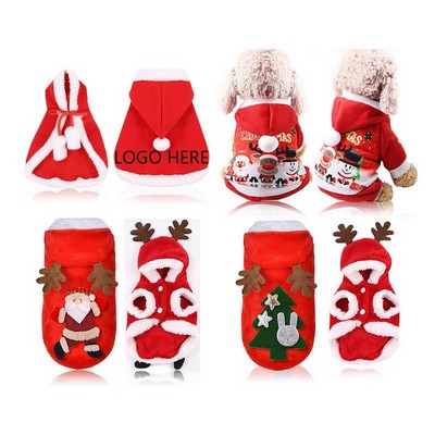 Pet Christmas Suit