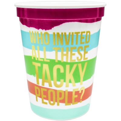 16 Oz Full Color Wrap Stadium Cups