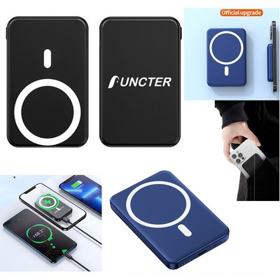 5000mAh 15W Wireless Charging Power Bank W/UL Certification