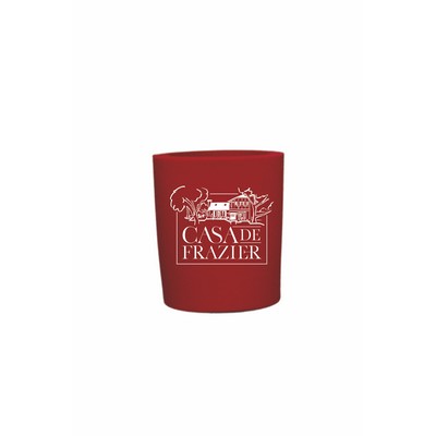 Red Foam Round Can Cooler