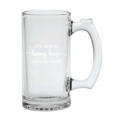 Beer Glass Mug 12 Oz.
