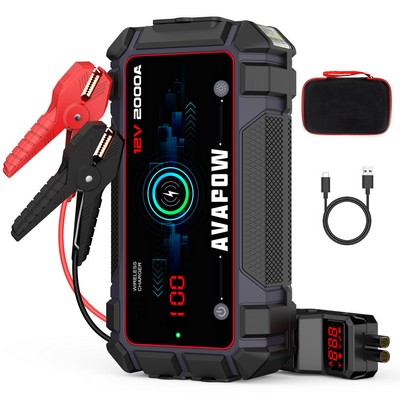 16800mAh Portable Emergency battery booster for 12V GAS/DIESEL Car