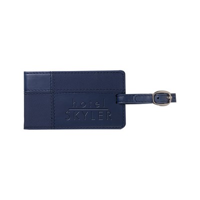Tuscany Duo-Textured Luggage Tag