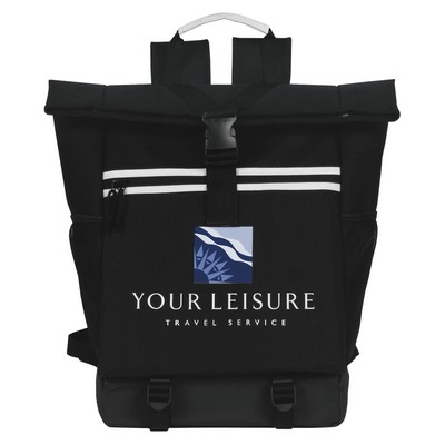 Roll-Top Urban Insulated Cooler Backpack