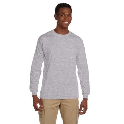 Gildan Ultra Cotton&reg; 6 Oz Long-Sleeve Pocket T-Shirt