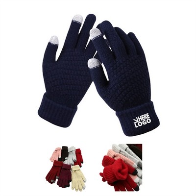 Knit Touchscreen Gloves