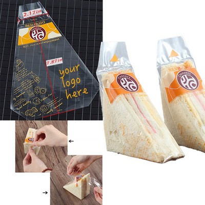 Disposable Easy-Tear Sandwich Packaging Bags