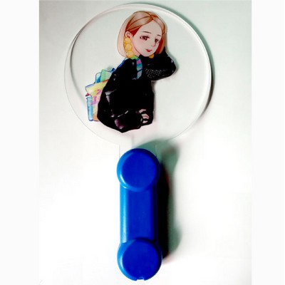 9" Acrylic Glow Sticks Handheld Glow Sign - POP for Concerts, Nightclubs, Parties, Music Event