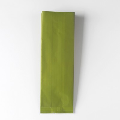1LBS Green Single-Use Gusseted Foil Pouches