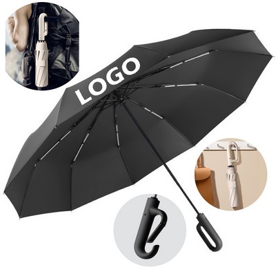 Ring Buckle Fully Automatic Anti-Ultraviolet Umbrella
