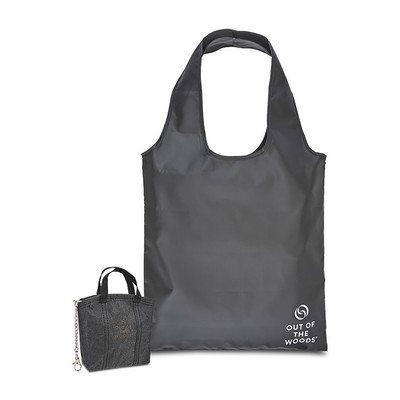Out of The Woods® Iconic Shopper MicroTote Bag Charm - Ebony