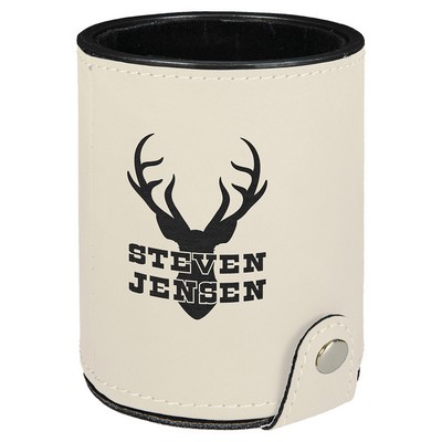Leatherette Dice Cup with 5 Dice