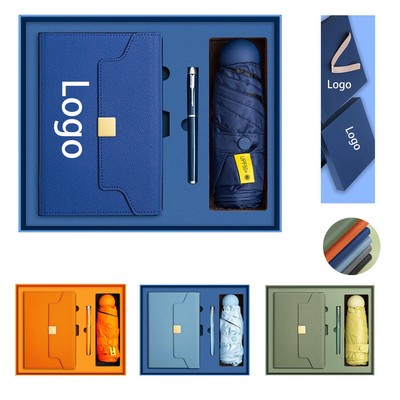 Umbrella Notebook Gift Box