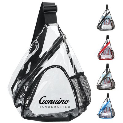 Clear Sling Bag Backpack