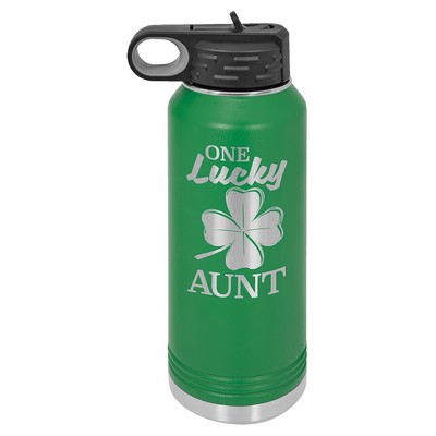 Polar Camel 32 oz. Green Water Bottle