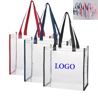 Beach Shopper PVC Tote Bags