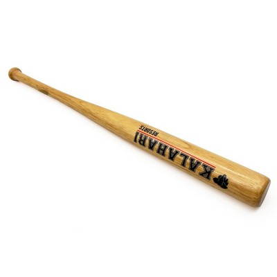 18" Mini Wood Baseball Bat - 1 Color Logo