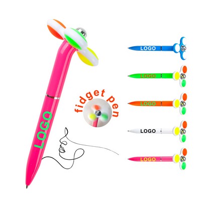 Fan-Top Stress Relief Pen