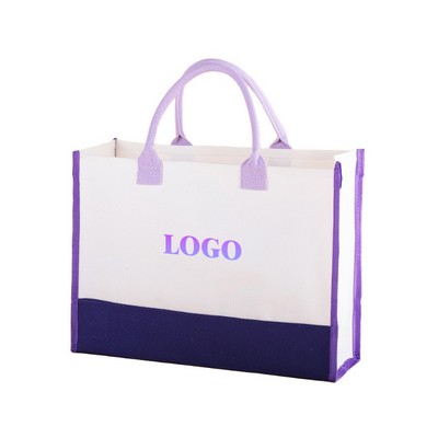 Cotton Canvas Tote Bag