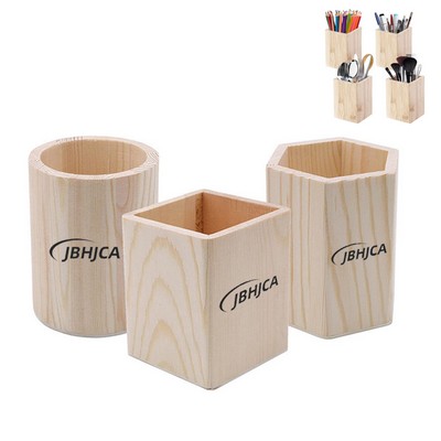 Wood Pen Holder