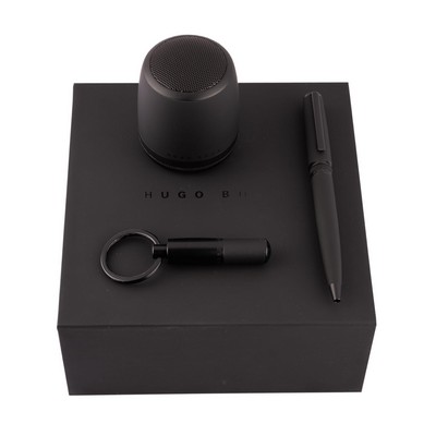 Hugo Boss Ballpoint Pen, Key Ring & Speaker