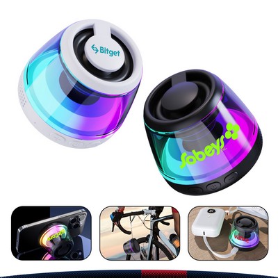 Clynto RGB Lighting Magnetic Bluetooth Speaker