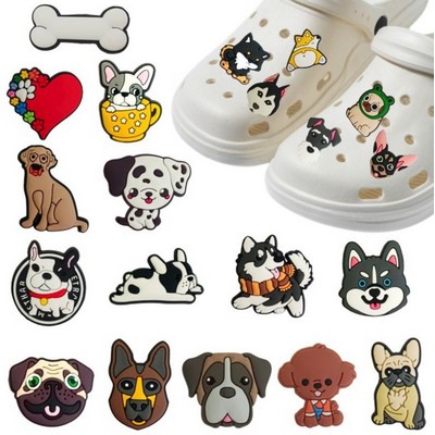 Custom Shape PVC Shoe Charms/Beach Bag Charms