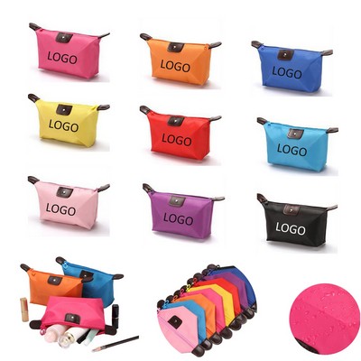 Waterproof Collapsible Nylon Cosmetics Bag