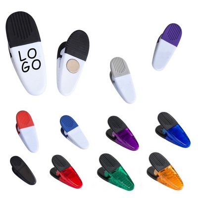 Plastic Crocodile Magnetic Memo Clip