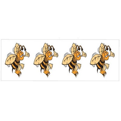Bee Panoramic Metal Photo Magnet (1 5/8"x4 5/8")