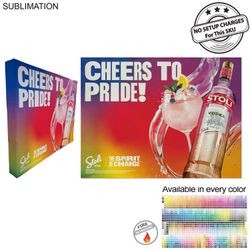 10' Straight Wall Tension Fabric Pop-up Display Kit w/Wrap End Caps